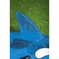 BESTWAY dětský nafukovací delfín do vody s úchyty modrá