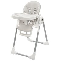 NEW BABY jídelní židlička IRIS šedá