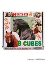 Skládací obrázkové kostky Horses Skládací obrázkové kostky Horses