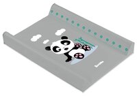SENSILLO přebalovací podložka Panda 49x70 cm šedá