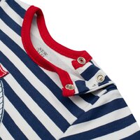 NEW BABY souprava tričko a kraťásky MARINE modrá vel. 68