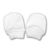 NEW BABY rukavičky pro novorozence bílá vel. 56