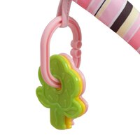 BABY MIX hrací deka KRÁLÍČEK růžová