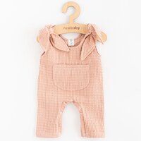 NEW BABY mušelínové lacláčky COMFORT CLOTHES růžová vel. 68 NEW BABY mušelínové lacláčky COMFORT CLOTHES růžová vel. 68