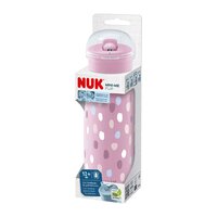 NUK dětská láhev Mini-Me Flip 450 ml růžová