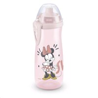 NUK dětská láhev Sports Cup Disney Mickey 450 ml červená