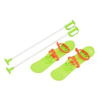 BABY MIX dětské lyže s vázáním a holemi BIG FOOT 42 cm zelená BABY MIX dětské lyže s vázáním a holemi BIG FOOT 42 cm zelená