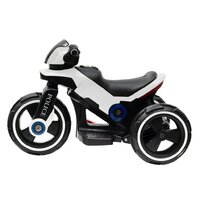 BABY MIX dětská elektrická motorka POLICE bílá