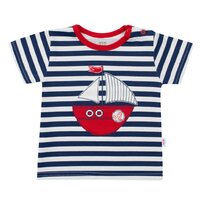 NEW BABY souprava tričko a kraťásky MARINE modrá vel. 56