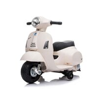 BABY MIX dětská elektrická motorka Vespa bílá