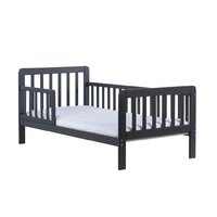 DREWEX dětská postel se zábranou Nidum 140x70 cm černá