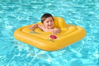 BESTWAY nafukovací sedačka s opěrkou Swim Safe Step A 76 cm žlutá
