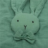 NEW BABY mušelínový usínáček Rabbit zelená