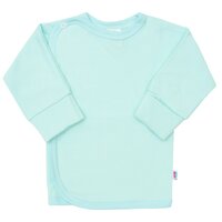 NEW BABY košilka s bočním zapínáním modrá vel. 68