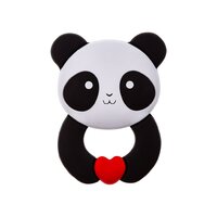 AKUKU dětské kousátko PANDA černá