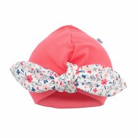 NEW BABY čepička FOR GIRLS růžová vel. 62 NEW BABY čepička FOR GIRLS růžová vel. 62