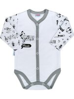 NEW BABY body celorozepínací MUSIC vel. 56