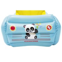 FISHER PRICE dětské nafukovací autíčko s míčky 119x79x51 cm modrá