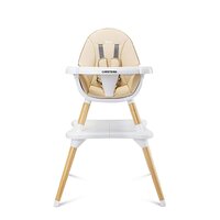 CARETERO dětská jídelní židlička TUVA béžová