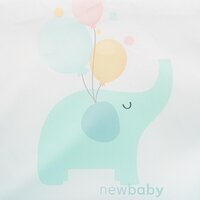 NEW BABY dětské rozkládací křeslo ELEPHANT zelená