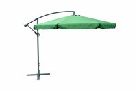 TRADGARD zahradní slunečník EXCLUSIVE boční 300 cm zelená TRADGARD zahradní slunečník EXCLUSIVE boční 300 cm zelená
