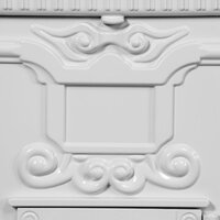 Poštovní schránka starožitná antik - bílá