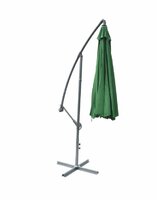 TRADGARD zahradní slunečník EXCLUSIVE boční 300 cm zelená TRADGARD zahradní slunečník EXCLUSIVE boční 300 cm zelená