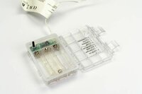Vánoční LED osvětlení - MINI kabel - 10 m teple bílé
