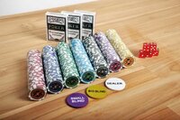 Pokerový kufr 1000 ks žetonů ULTIMATE
