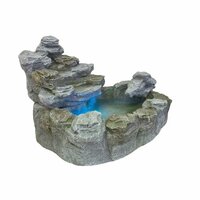 TUIN zahradní fontána s osvětlením