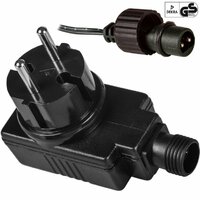 Vánoční LED osvětlení 40 m - barevné 400 LED - zelený kabel