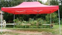 TRADGARD zahradní párty stan nůžkový CLASSIC 3 x 4,5 m červená