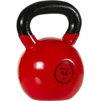 Činka kettlebell činka 24 kg MOVIT s vinylovým potahem