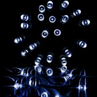 Vánoční světelný déšť 600 LED studená bílá - 15 m + ovladač