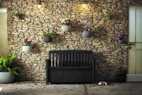 KETER zahradní lavice s úložným prostorem PATIO 140 cm hnědá