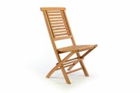 DIVERO zahradní dřevěná skládací židle HANTOWN
