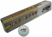 DOUBLE HAPPINESS 1star 6ks 40mm - míčky pro stolní tenis DOUBLE HAPPINESS 1star 6ks 40mm - míčky pro stolní tenis