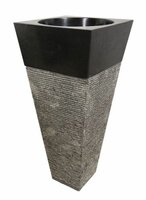 Volně stojící kamenné umyvadlo Pedestal IDS 141 Black Volně stojící kamenné umyvadlo Pedestal IDS 141 Black