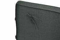 DIVERO sada 4 ks polstr na židli GARTH antracitová