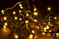 Vánoční LED osvětlení 4m - teple bílá, 40 diod