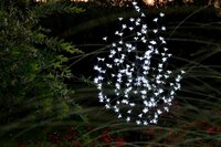 Dekorativní LED osvětlení - strom s květy 1,5 m - studená bílá