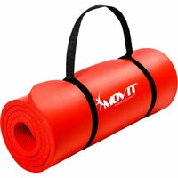 Podložka na jógu MOVIT 190 x 60 x 1,5 cm červená
