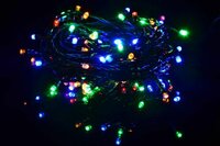 Vánoční světelný řetěz 100 LED - 9 blikajících funkcí - 9,9 m