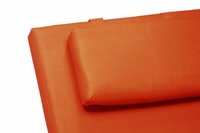 DIVERO polstr na lehátko oranžová