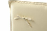 DIVERO polstr na židli krémová