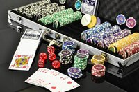 Praktický poker set OCEAN CHAMPION 500 žetonů
