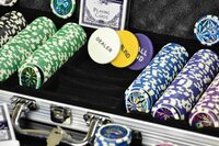 Praktický poker set OCEAN CHAMPION 500 žetonů