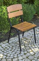 TRADGARD zahradní dřevěná stohovatelná židle WEEKEND