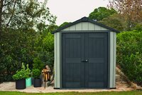 KETER zahradní domek OAKLAND 223 x 229 x 242 cm šedá