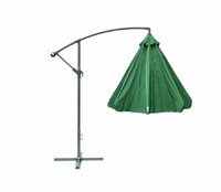 TRADGARD zahradní slunečník EXCLUSIVE boční 300 cm zelená TRADGARD zahradní slunečník EXCLUSIVE boční 300 cm zelená